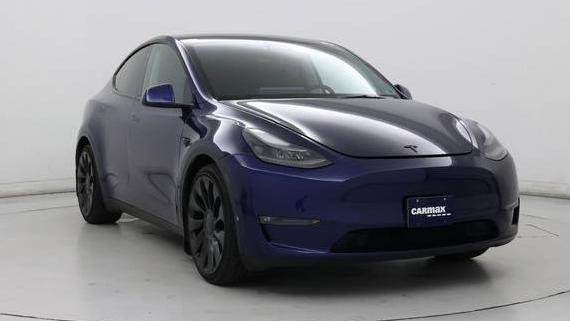 TESLA MODEL Y 2022 7SAYGDEF8NF337627 image
